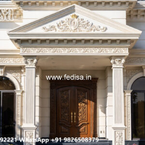 Classic House Design with Premium Garden Landscape No-2966