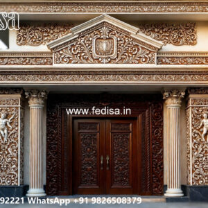 Classic House Design with Rich Wooden Craftsmanship No-2968