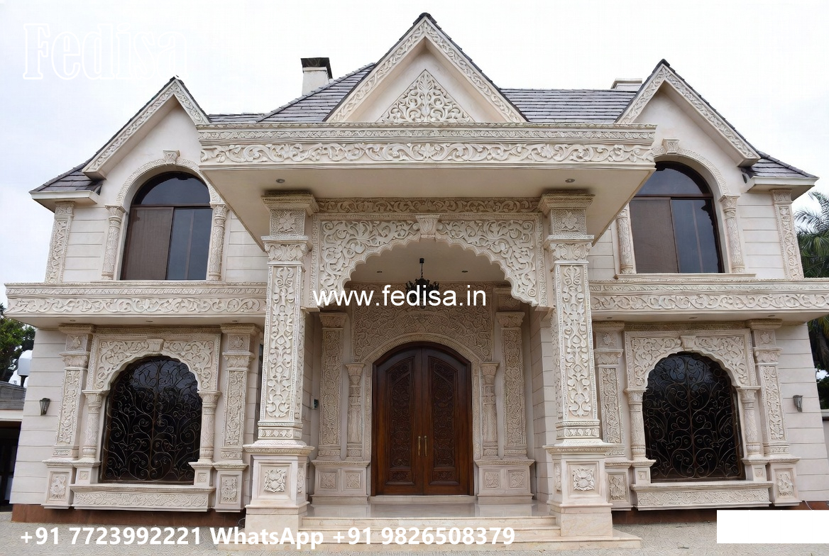 Classic House Design with Beautiful Open Courtyard No-2969
