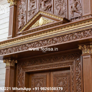 Classic House Design with Decorative Pillar Beauty No-2979