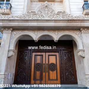 Classic House Design with Luxury Exterior Landscaping No-2981