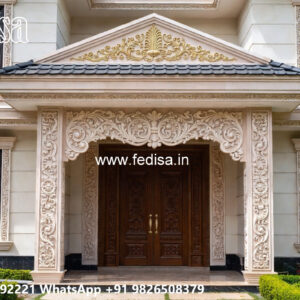Classic House Design with Grand Living Room Concepts No-2985
