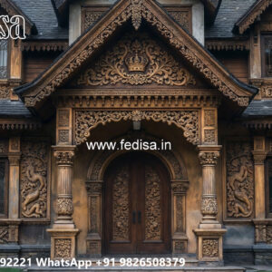 Classic House Design with Traditional Decorative Details No-2998