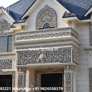 Elegant Classic Villa Design with Grand Entrance No-3028