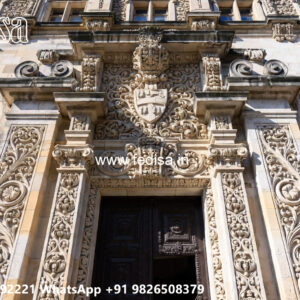 Luxury Classic Villa Design with Elegant Hall Ideas No-3035