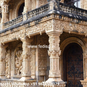 Classic Villa Design with Luxury Exterior Landscaping No-3069