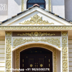 Traditional Classic Villa Design with Royal Charm No-3090