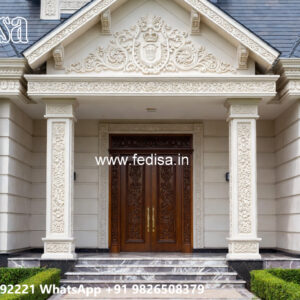 Classic Villa Design with Elegant Front Elevation No-3091