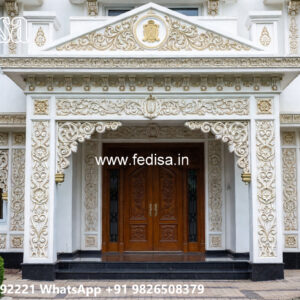 Classic Villa Design with Stylish Entryway Decor No-3097
