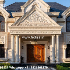 Classic Villa Design with Artistic Wall Decor Ideas No-3112