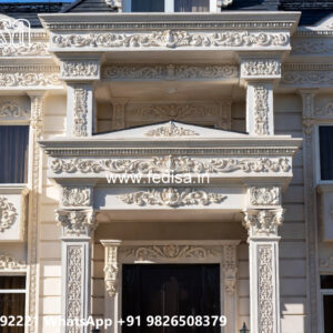 Classic Villa Design with Decorative Exterior Features No-3137