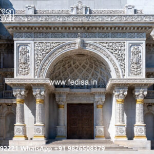 Classic Villa Design with Beautiful Marble Details No-3140