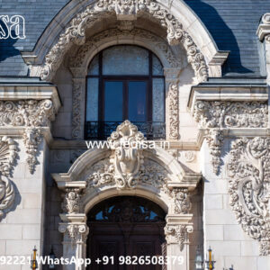 Luxury House Design with Wooden and Marble Finishes No-3171