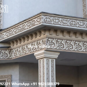 Luxury House Design with Elegant Exterior Finishes No-3289