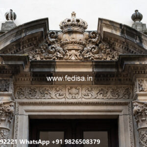 Classic House Design with Beautiful Garden Landscape No-3321