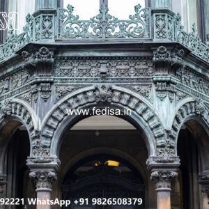 Classic House Design with Elegant Courtyard Ideas No-3356