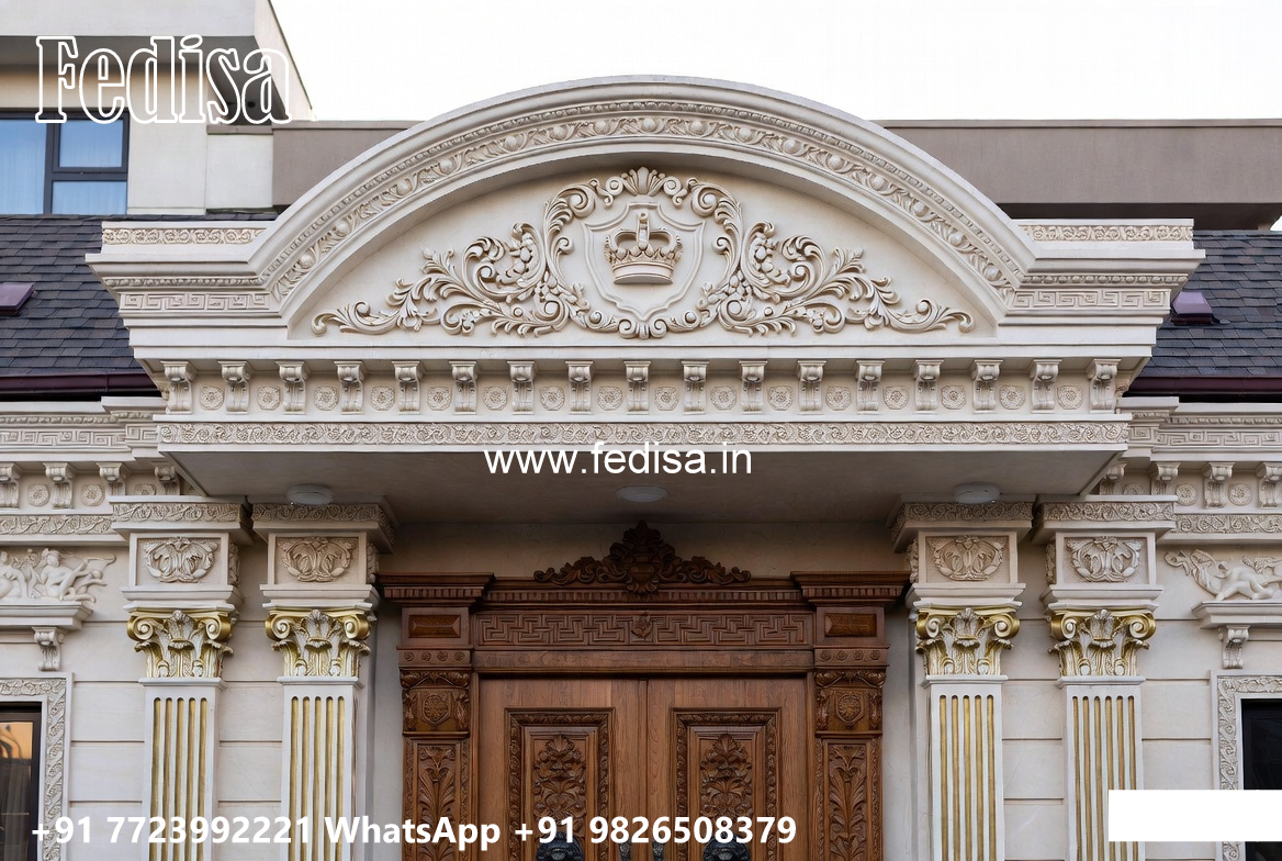 Classic House Design with Elegant Entryway Decor No-3372