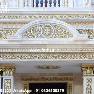 Classic House Design with Royal Decorative Details No-3376