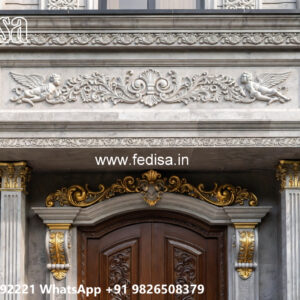 Classic House Design with Elegant Exterior Lighting No-3399
