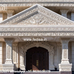 Classic House Design with Luxury Exterior Landscaping No-3431
