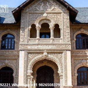 Classic House Design with Elegant Vintage Interiors No-3442