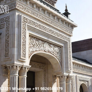 Classic Villa Design with Beautiful Garden Landscape No-3460