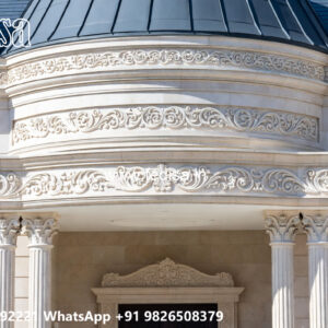 Classic Villa Design with Beautiful Roof Architecture No-3479