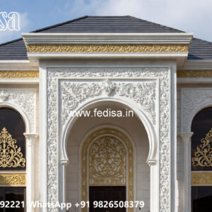 Luxury Classic Villa Design with Elegant Hall Ideas No-3485