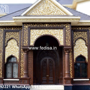 Classic Villa Design with Rich Architectural Charm No-3498