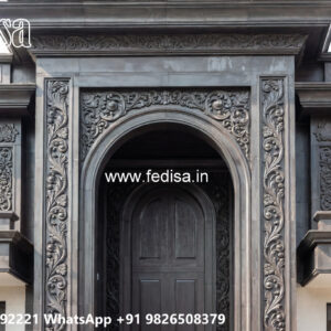 Classic Villa Design with Elegant Home Entrance No-3499