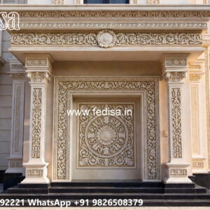 Classic Villa Design with Luxury Exterior Landscaping No-3519