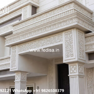 Classic Villa Design with Beautiful Balcony Railings No-3523