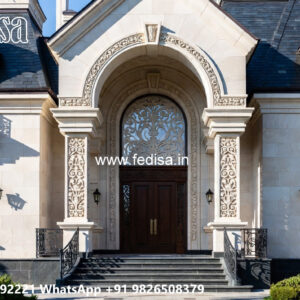 Classic Villa Design with Premium Exterior Lighting No-3542