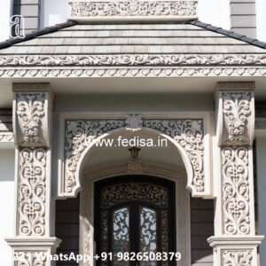 Classic Villa Design with Stylish Entryway Decor No-3547