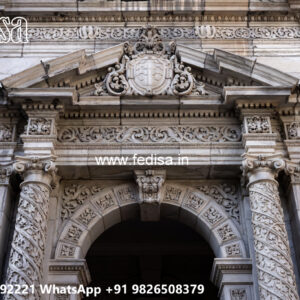 Classic Villa Design with Beautiful Villa Landscaping No-3550
