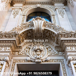 Classic Villa Design with Stylish Front Garden No-3593