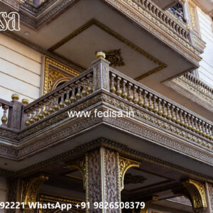 Luxury House Design with Premium Exterior Lighting No-3668