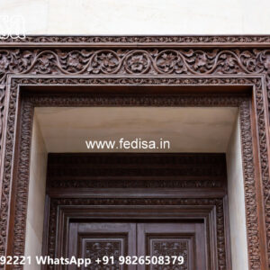 Luxury House Design with Grand Entrance Door Ideas No-3714
