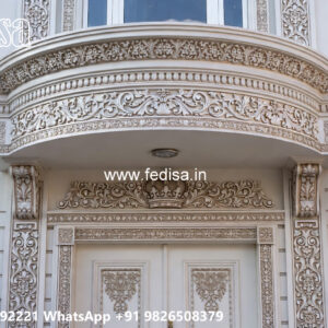 Classic House Design with Elegant Balcony Concepts No-3764