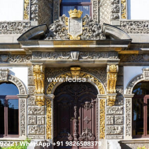 Classic House Design with Decorative Pillar Concepts No-3773