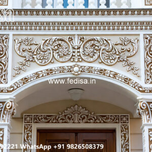 Classic House Design with Artistic Decorative Elements No-3800