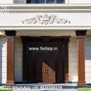 Classic House Design with Elegant Courtyard Ideas No-3806