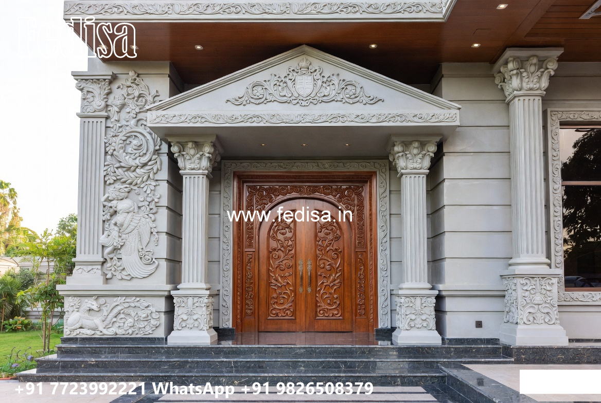 Classic House Design with Elegant Entryway Decor No-3822