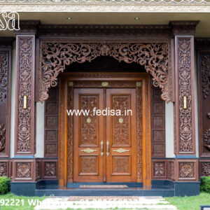 Classic House Design with Decorative Iron Railings No-3836