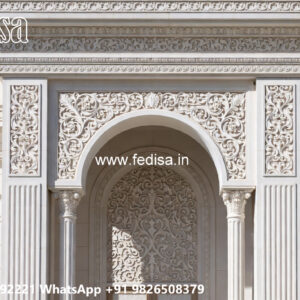 Classic House Design with Beautiful Garden Decor No-3844