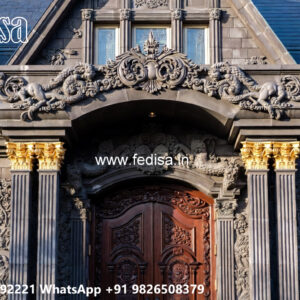 Classic House Design with Rich Marble Decor No-3856