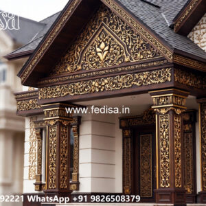 Classic House Design with Premium Garden Landscape No-3866