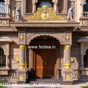 Classic House Design with Beautiful Open Courtyard No-3869