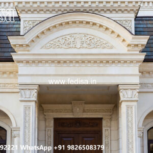 Classic House Design with Luxury Home Exterior Ideas No-3895