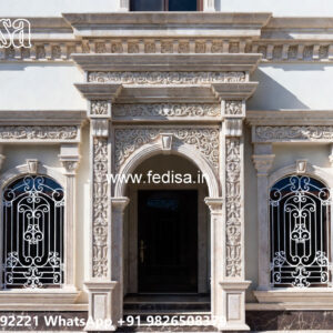 Classic House Design with Traditional Decorative Details No-3898